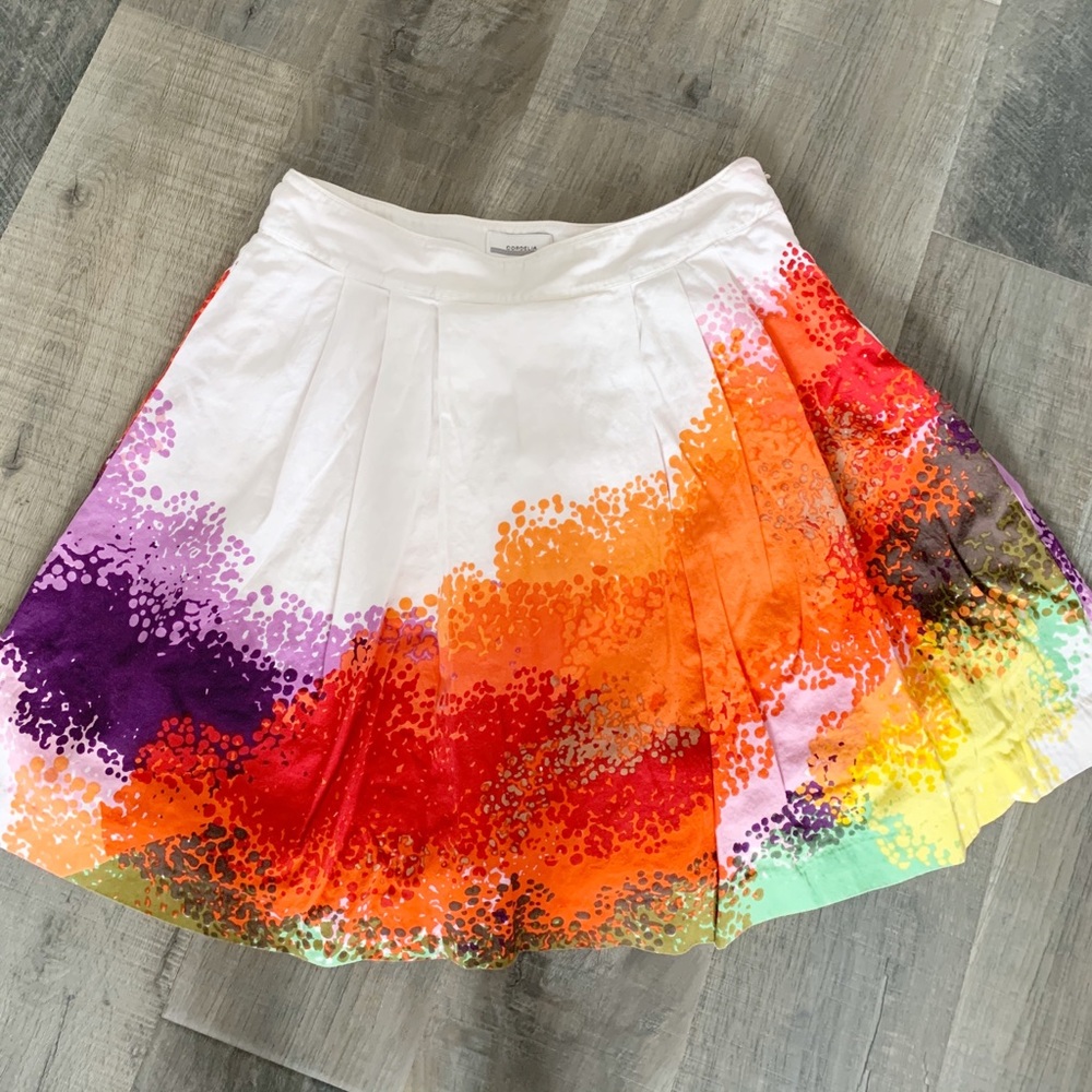 Anthropologie Cordelia Colorful Skirt